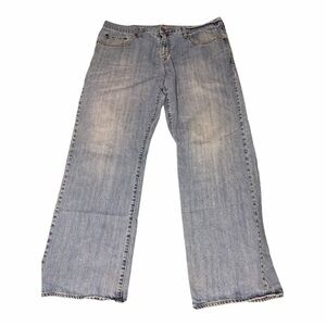 Men’s Old Navy Loose Fit Light Wash 100% Cotton Denim Jeans Size 38X34